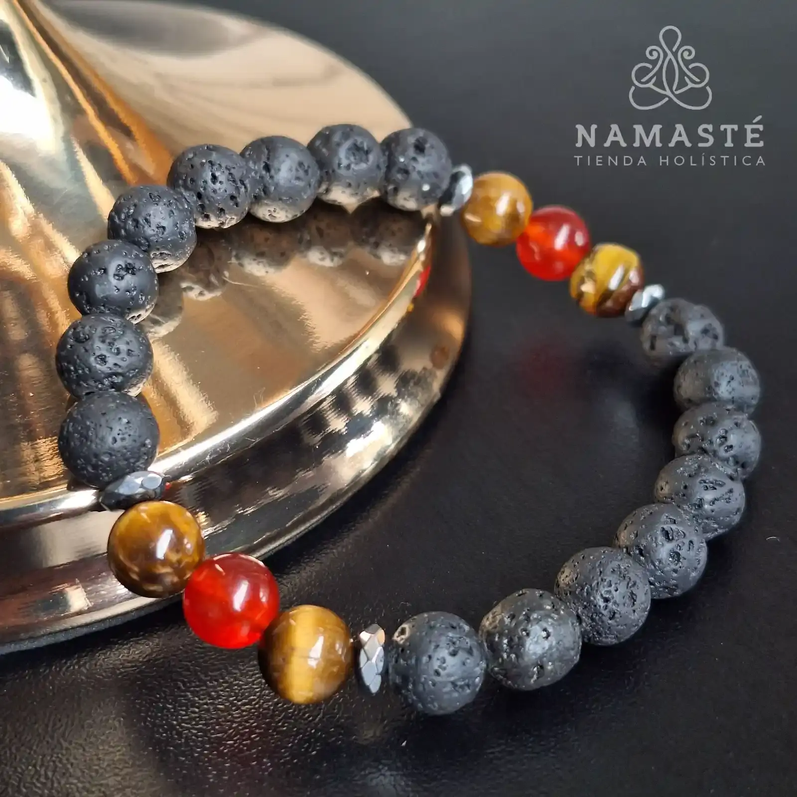 Pulsera Cardigan Cornalina