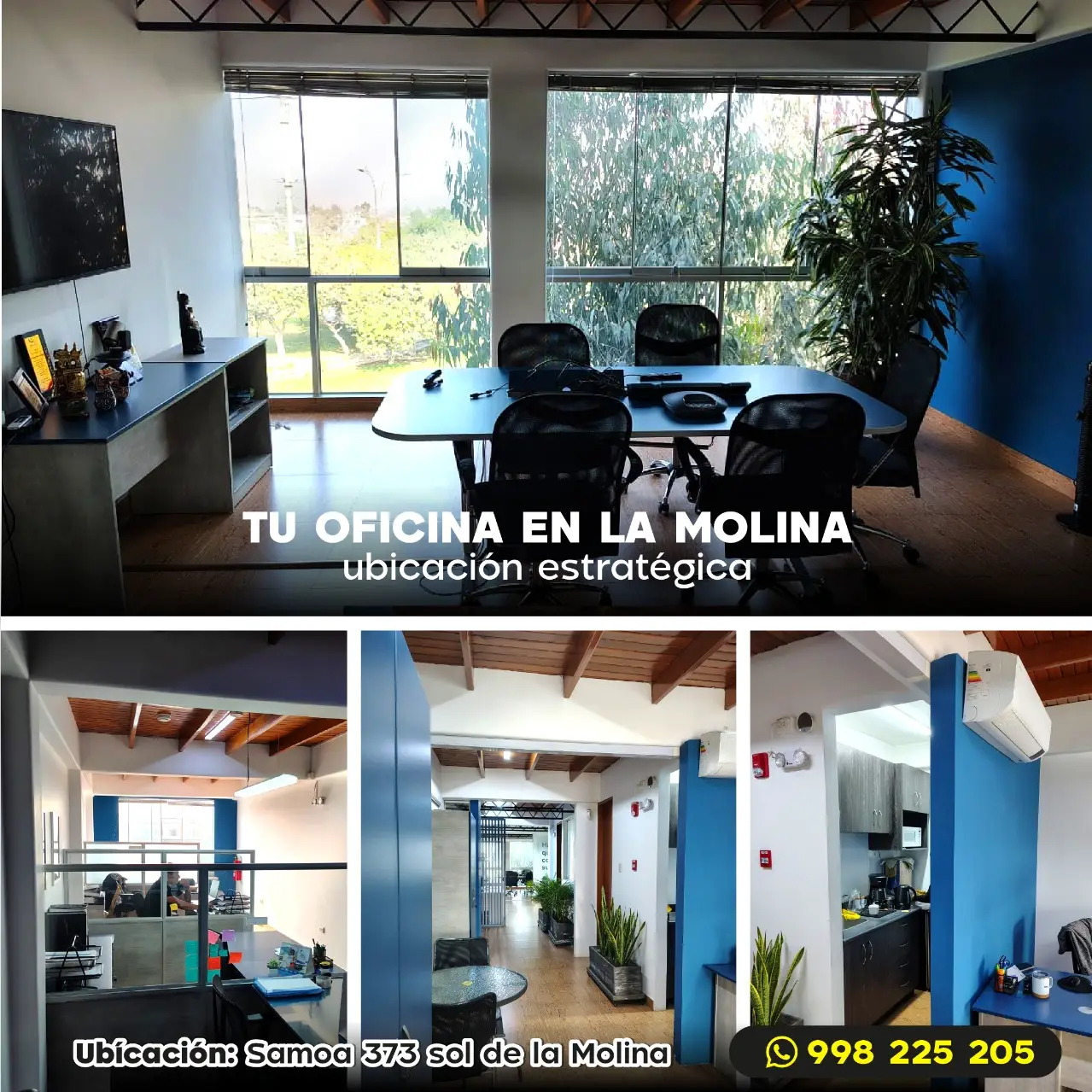 Alquiler de Oficina 82m² – La Molina