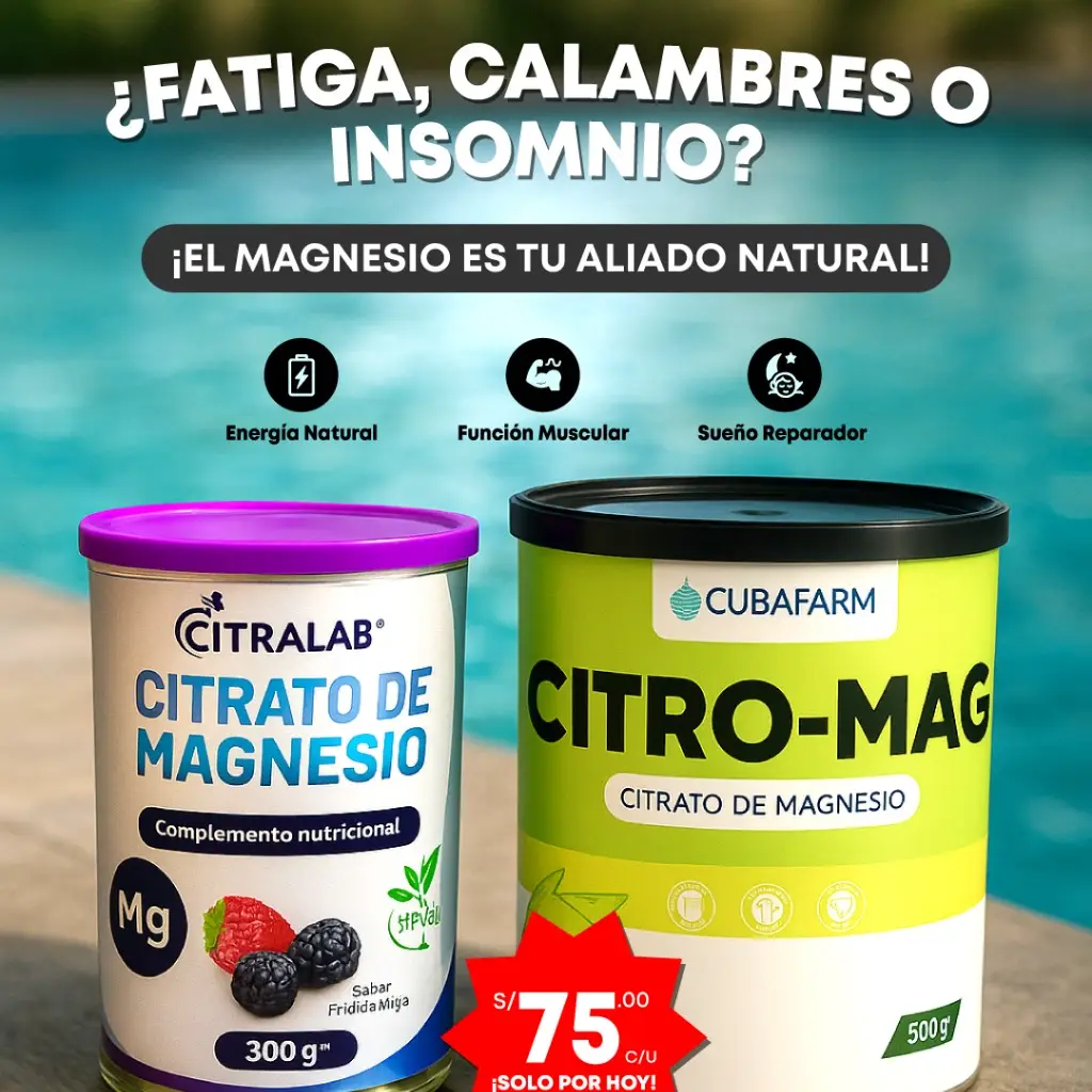✨ El citrato de magnesio