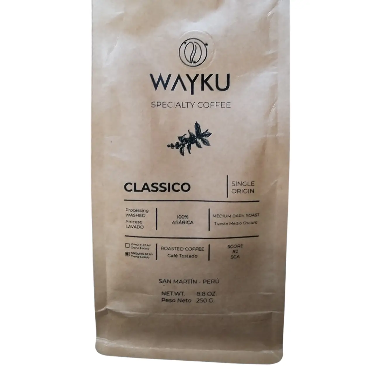Cafe de especialidad Wayku Classico 250g