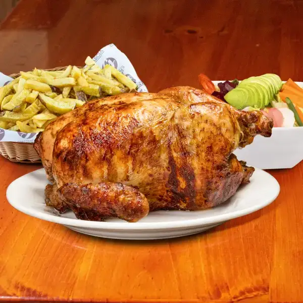 Pollo a la Leña Villa Alegre – Para 4 personas